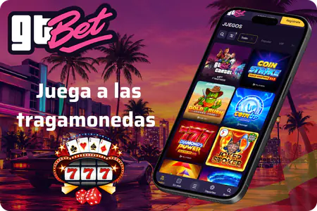 GT Bet Casino tragaperras jackpots juegos mesa 4000 títulos